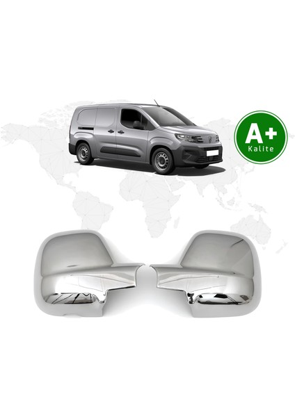 Peugeot Partner Krom Ayna Kapağı 2024 Model ve Sonrası