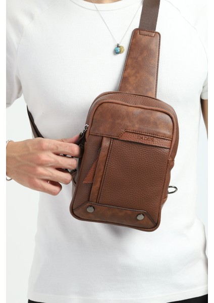 Erkek Siyah Çok Bölmeli Günlük Çapraz Askılı Omuz Çantası fırsatları