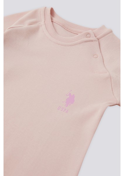 Kız Bebek Toz Pembe Pijama Takım 50322791-VR050 modelleri