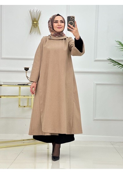 Kadın Tesettür Kışlık Kap&pardesü