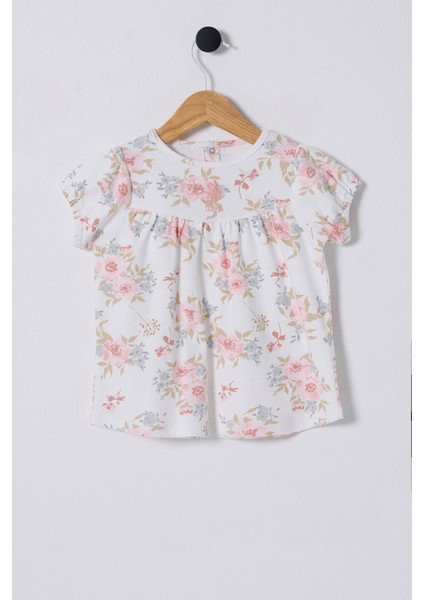 Kız Bebek Beyaz Pijama Takım 50322894-VR013