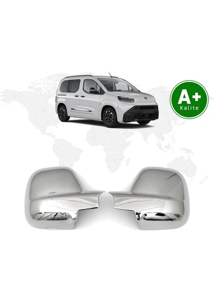 Toyota Proace City Krom Ayna Kapağı 2024 Model ve Sonrası