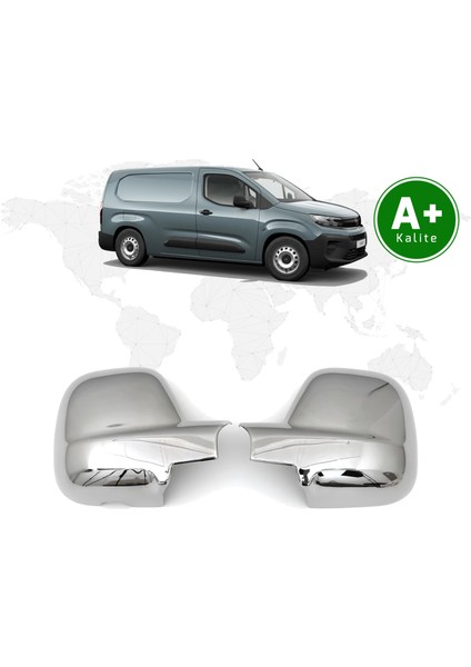Opel Combo Panelvan Krom Ayna Kapağı 2024 Model ve Sonrası