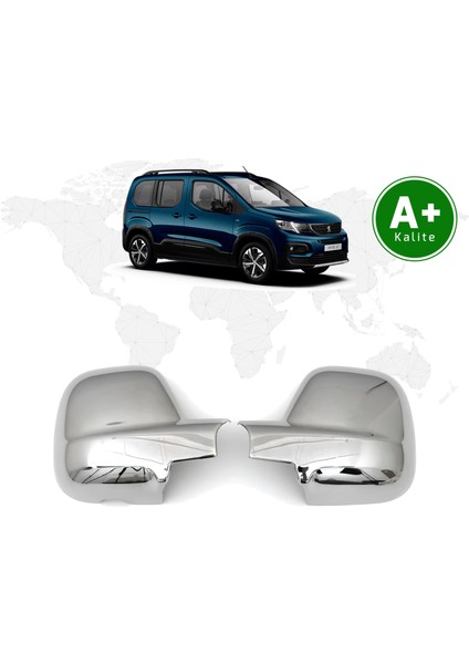 Peugeot Rifter Krom Ayna Kapağı 2019 Model ve Sonrası