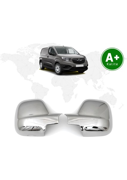 Opel Combo Panelvan Krom Ayna Kapağı 2019 Model ve Sonrası