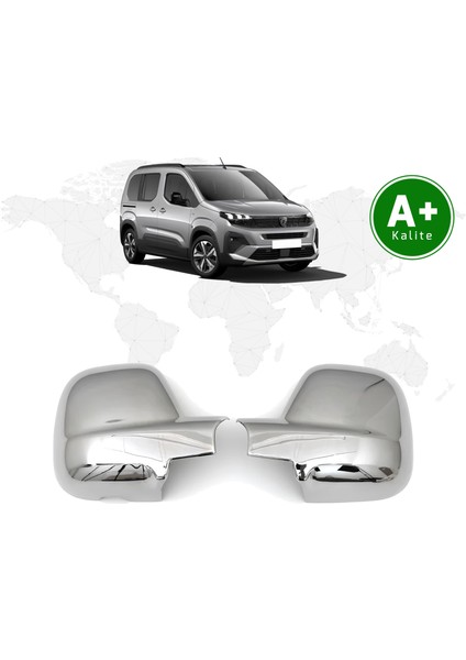 Peugeot Rifter Krom Ayna Kapağı 2024 Model ve Sonrası