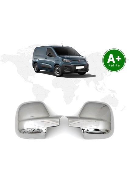 Citroen Berlingo Panelvan Krom Ayna Kapağı 2024 Model ve Sonrası