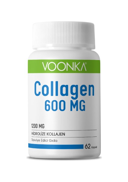 Collagen 600 Mg 62 Kapsül