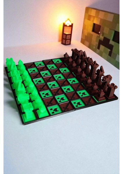 Minepixel Satranç (Chess) Seti Kutulu Oyun - Hediyelik, Dekor fiyatları