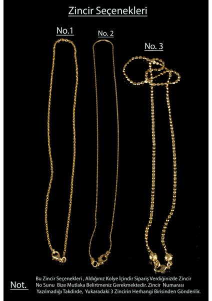 Pembe Renk Doğal Taşlı Altın Kaplama Kolye Zincir ile Birlikte Gönderilir ve 3 Zincir Seçeneği indirimleri