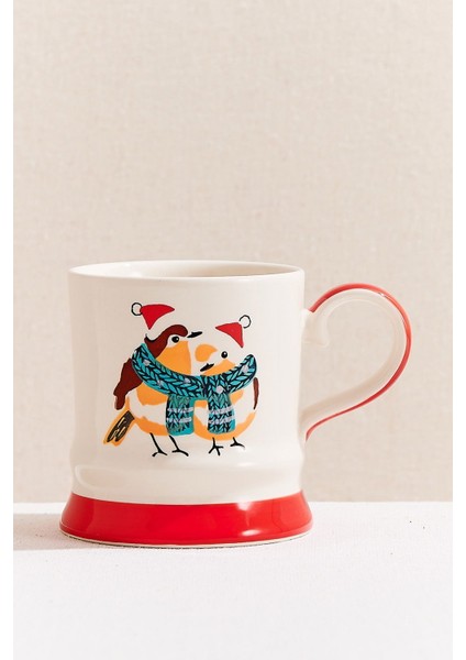 Snow Birds Seramik Kupa