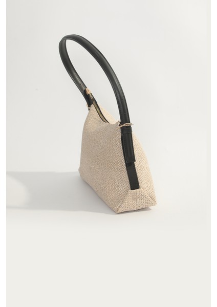 Hasır Dokulu Baget Omuz Çantası fiyatları