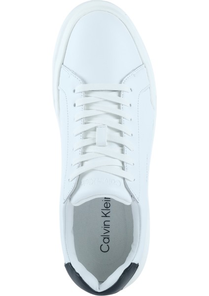 Chunky Cupsole Erkek Beyaz Deri Ayakkabı (YM0YM01344-01W) modelleri