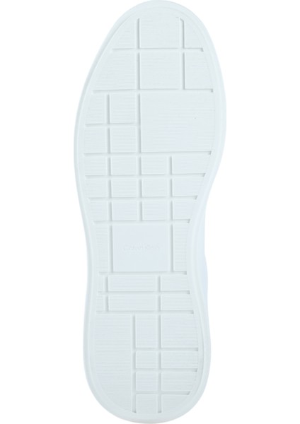 Chunky Cupsole Erkek Beyaz Deri Ayakkabı (YM0YM01344-01W) fırsatları