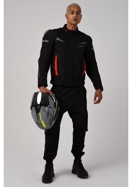 Colombia 4 Mevsim CE Onaylı Koruma Spor Motosiklet Montu – Dayanıklı Duratex 600D Polyester, Ayarlanabilir ve Nefes Alabilir Tasarım indirimleri