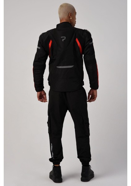 Colombia 4 Mevsim CE Onaylı Koruma Spor Motosiklet Montu – Dayanıklı Duratex 600D Polyester, Ayarlanabilir ve Nefes Alabilir Tasarım