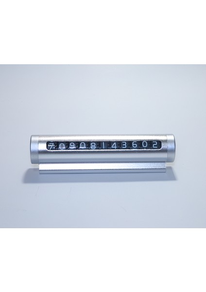 Metal Kasa Numara Çevirmeli Araç Içi Telefon Numaratör Gümüş modelleri