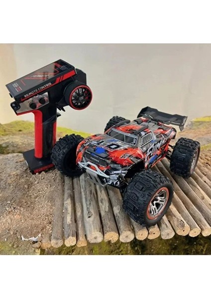 60 Km Hız Yapan Elektrikli Araba Uzaktan Kumandalı LED Işıklı 4x4 Off-Road Arazi Aracı