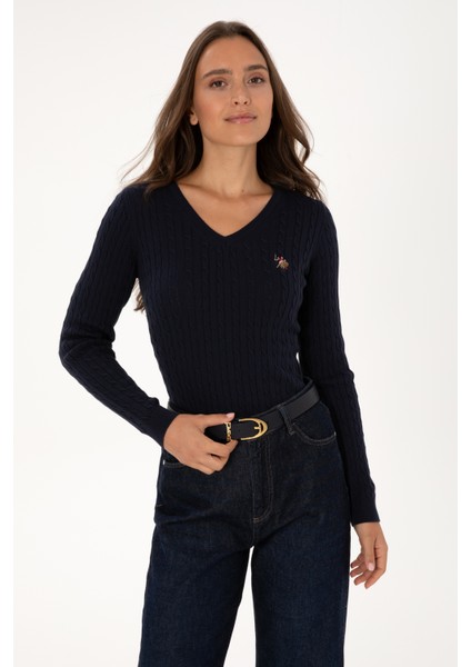 Kadın Lacivert Kazak /triko 50307700-VR033