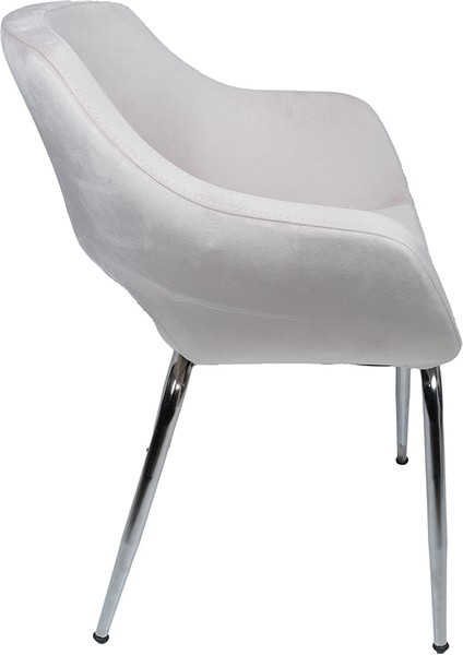 Krom Sabit Ayaklı | Ofis Çocuk Odası Çalışma Sandalyesi Baby Face Kumaş Monaco modelleri