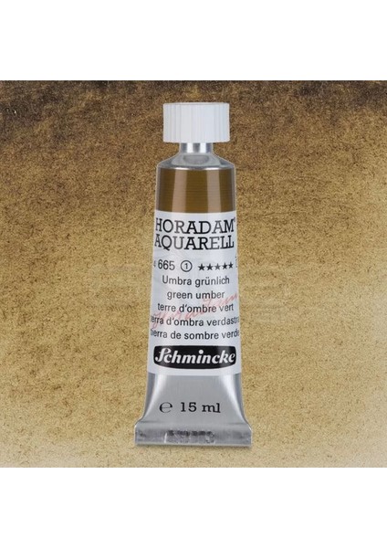Horadam Aquarell Tube 15ML Seri 1 Green Umber 665