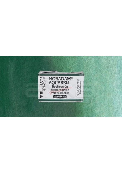 Horadam Aquarell 1/1 Tablet 521 Phthalo Green Seri 1