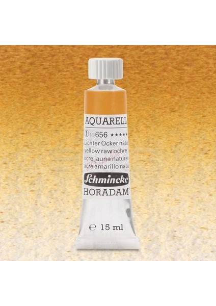 Horadam Aquarell Tube 15ML Seri 1 Yellow Raw Ochre 656