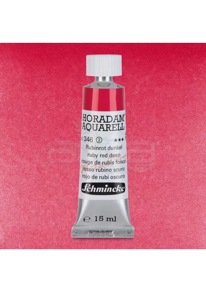 Horadam Aquarell Tube 15ML Seri 2 Ruby Red Deep 346