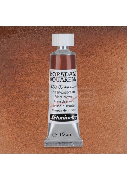 Horadam Aquarell Tube 15ML Seri 2 Mars Brown 658