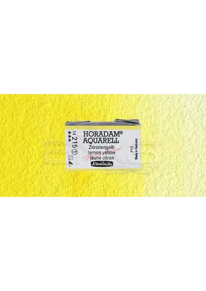 Horadam Aquarell 1/1 Tablet 215 Lemon Yellow Seri 1