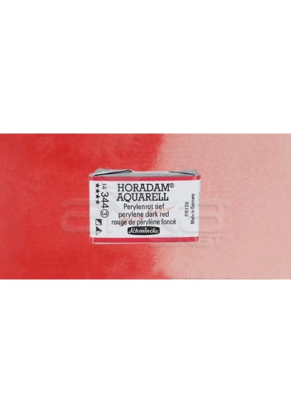 Horadam Aquarell 1/1 Tablet 344 Perylene Dark Red Seri 3
