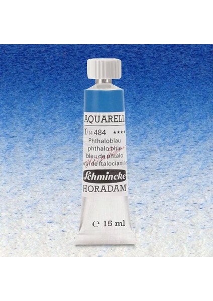 Horadam Aquarell Tube 15ML Seri 1 Phthalo Blue 484