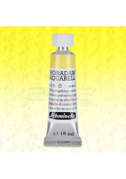 Horadam Aquarell Tube 15ML Seri 2 Chrome Yellow Lemon 211