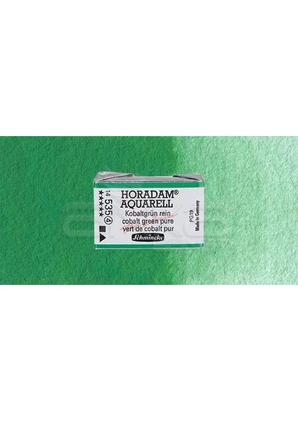 Horadam Aquarell 1/1 Tablet 535 Cobalt Green Pure Seri 4