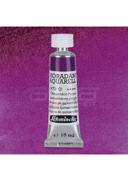 Horadam Aquarell Tube 15ML Seri 2 Quinacridone Purple 472
