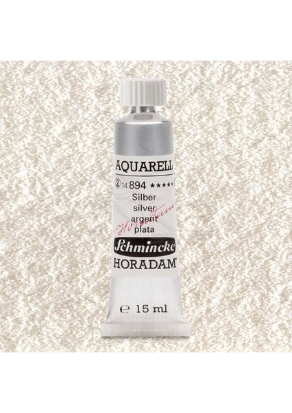 Horadam Aquarell Tube 15ML Seri 2 Silver 894