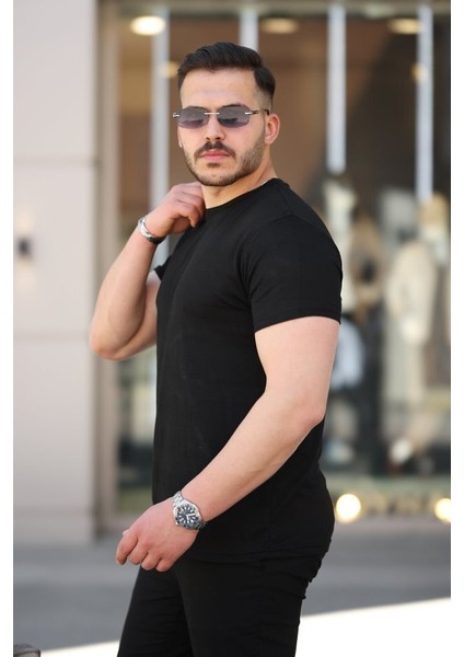 Erkek Mini Jakarlı Kısa Kollu T-Shirt fiyatları