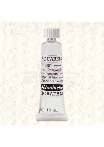Horadam Aquarell Tube 15ML Seri 1 Titanium Opaque White 101
