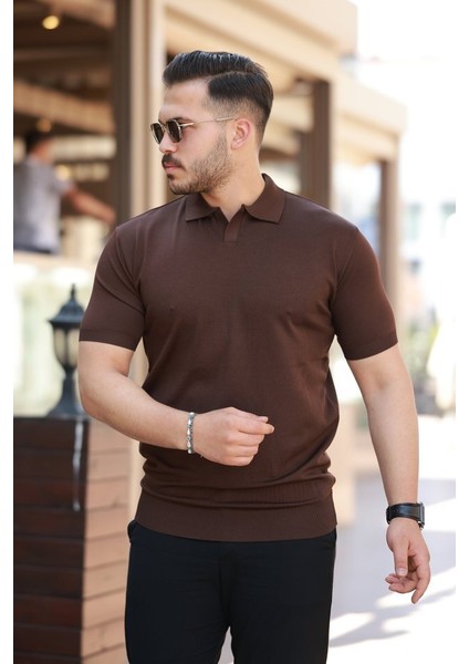 Erkek Hemşire Yaka Kısa Kollu Tişört