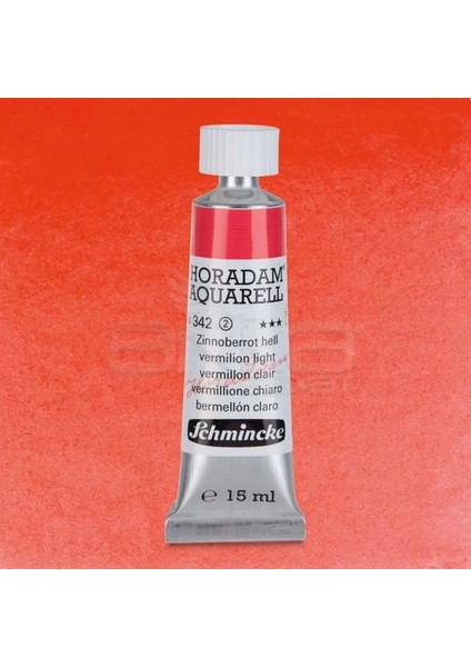 Horadam Aquarell Tube 15ML Seri 2 Vermilion Light 342