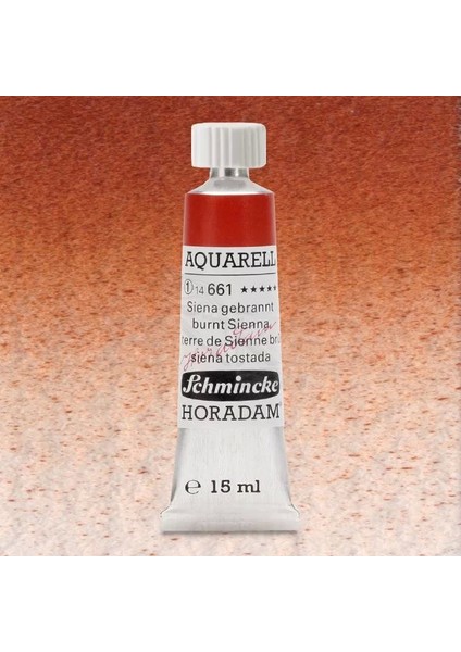 Horadam Aquarell Tube 15ML Seri 1 Burnt Sienna 661