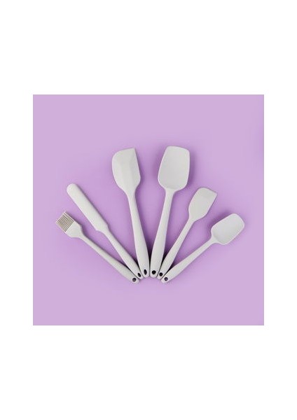 Star 6'lı Silikon Servis Seti - Gri