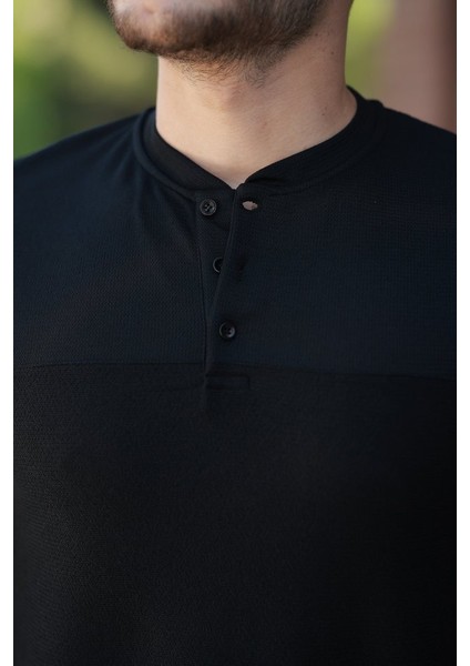 Erkek Hakim Yakalı Kısa Kollu Pamuklu T-Shirt modelleri