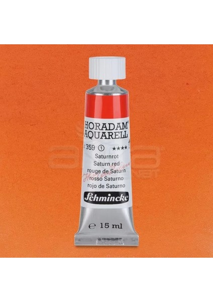 Horadam Aquarell Tube 15ML Seri 1 Saturn Red 359