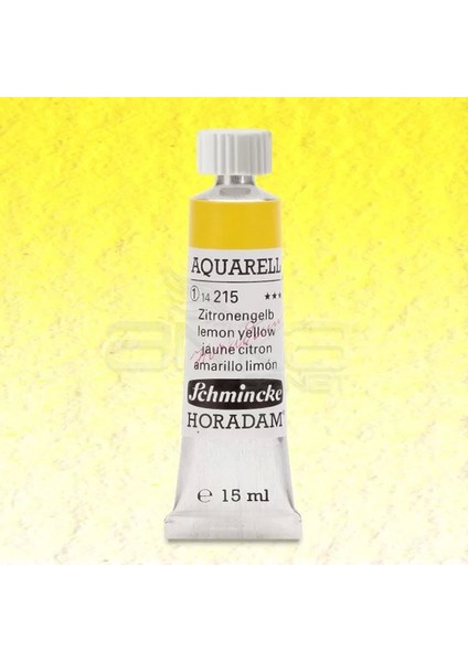 Horadam Aquarell Tube 15ML Seri 1 Lemon Yellow 215