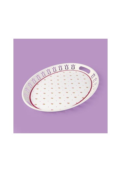 Kitchen Çıtır Çiçek Tepsi - Renkli - 50X38 cm modelleri