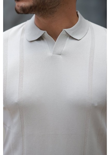 Erkek Hemşire Yaka Kısa Kollu Tişört