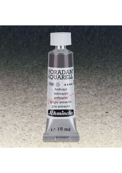 Horadam Aquarell Tube 15ML Seri 1 Charcoal Grey 786
