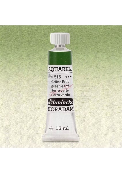 Horadam Aquarell Tube 15ML Seri 1 Green Earth 516