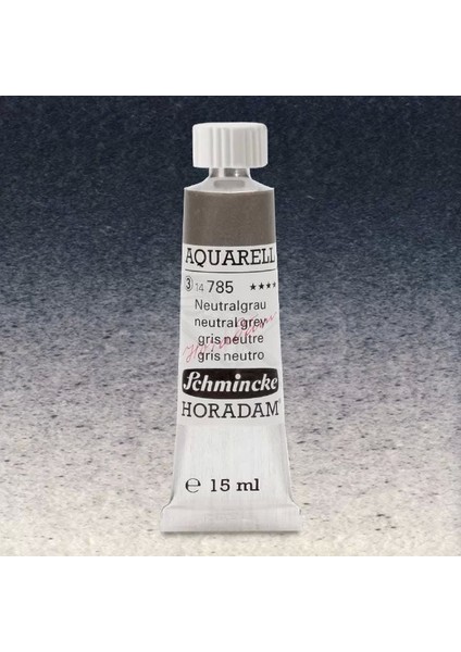 Horadam Aquarell Tube 15ML Seri 3 Neutral Grey 785